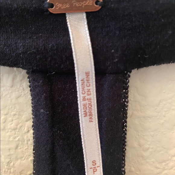 Free People Black Sparkling Dress Size S - Picture 3 of 3